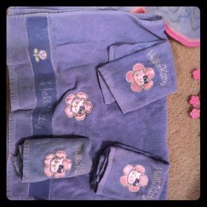 Complete Hello Kitty Bathroom set